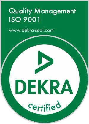 DEKRA ISO 9001 Siegel
